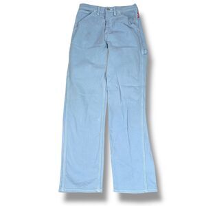 Denimist Chapel Carpenter Jeans Women 27 Blue Denim Cotton‎ Straight Leg READ